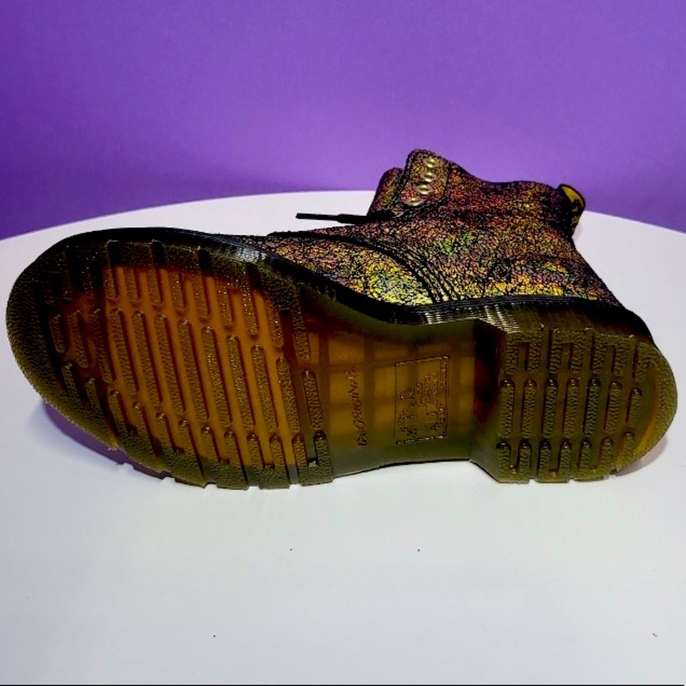 Dr.Martens Pascal Gold Iridescent Crackle - Picture 8 of 10